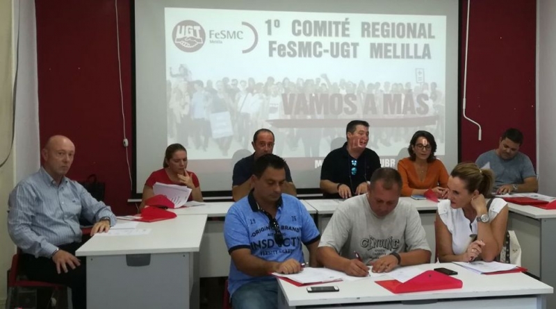 FeSMC UGT Melilla celebra su primer Comité Regional