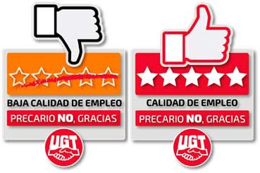 UGT otorgará un sello de calidad o de denuncia contra la explotación laboral