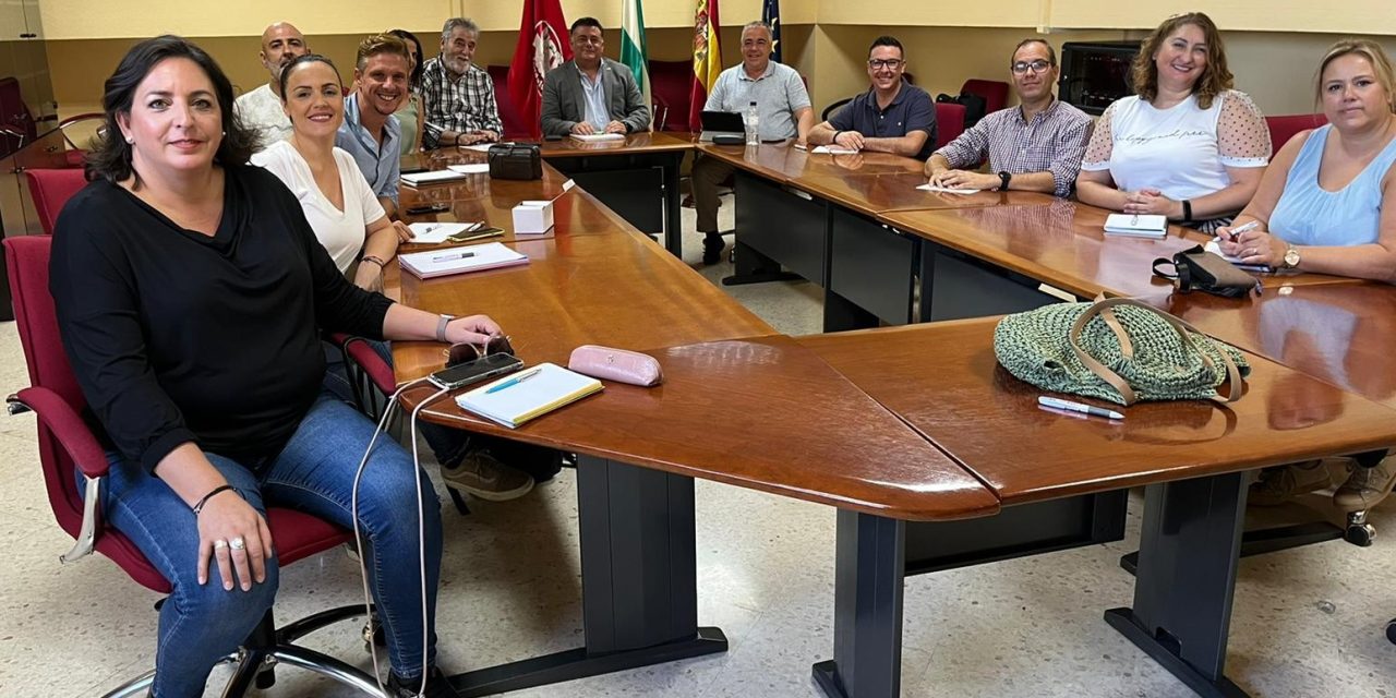 Reunión de trabajo con los responsables provinciales de FeSMC UGT Andalucía en Mercadona