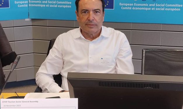 José García Relucio, Sº Gral. de FeSMC-UGT Illes Balears, nombrado presidente del sector del Turismo de la Federación Europea de Sindicatos