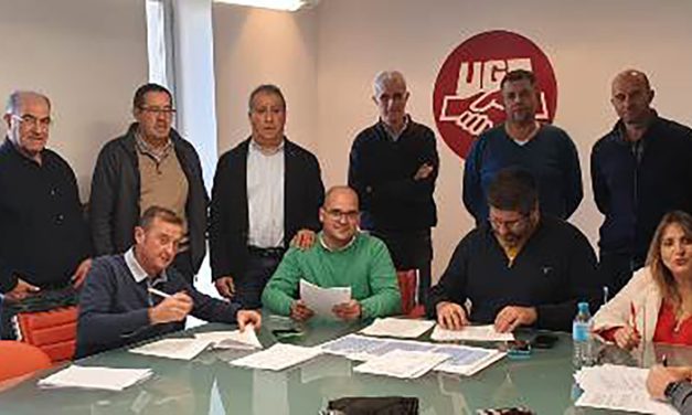 UGT firma el Convenio de Transporte de Viajeros por Carretera de la provincia de Granada
